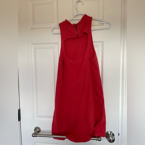 Free People Kitty Kat red mini dress - Picture 6 of 6